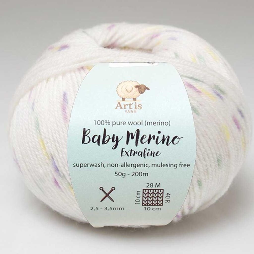 Baby Merino Extrafine Art'is garen, 100% wol | Vrij van Productafbeelding 