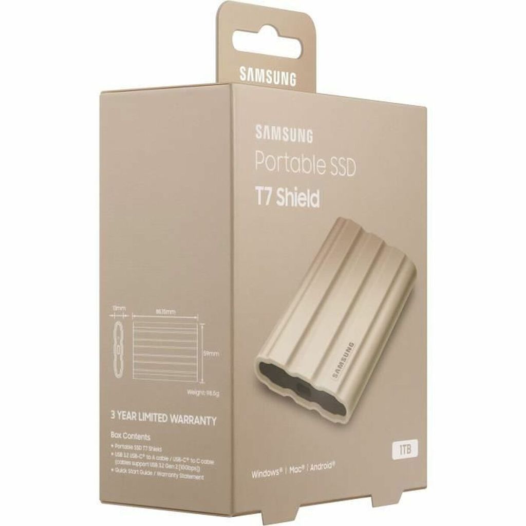 Samsung T7 Shield MU-PE1T0K - SSD - verschlüsselt - 1 TB - Produktbild 7