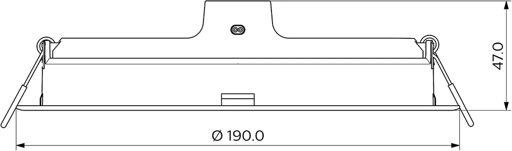 Downlight LED Extra-Plat 20W Philips Meson Ø 175mm Éclairage Plafond - 3