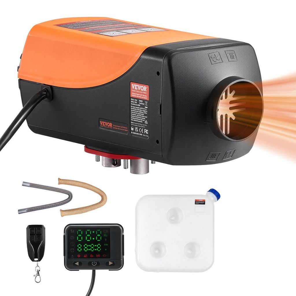 VEVOR Riscaldatore d'Aria Diesel, 12-24V 5-8KW, Immagine del prodotto 