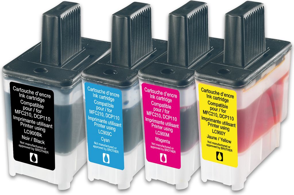 Tinte für Brother DCP-110C/ 310CN/ MFC-210C/ 410CN/ 620CN/ 3240C/ 3340CN/ 5440CN/ 5840CN/ Fax-1940CN