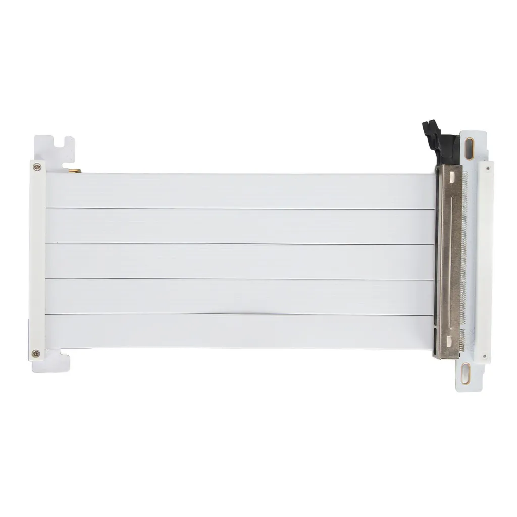 Câble Riser Vertical PCIe 4.0 pour RTX 4090 - Extension GPU 40cm Blanc