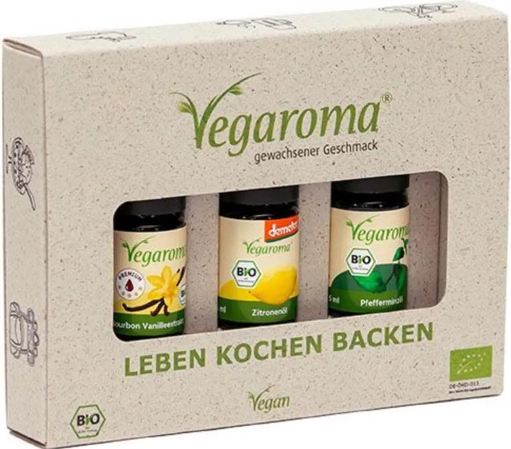 Set de pâtisserie bio Zauberei Backwelten - Coffret cadeau 3 pièces