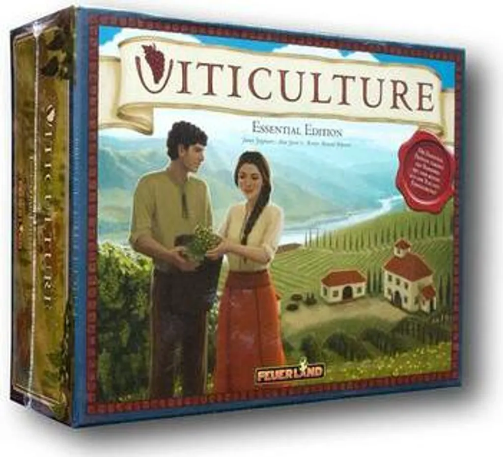 Jeu de Société Viticulture Essential Edition Version Allemande Stratégie - 5