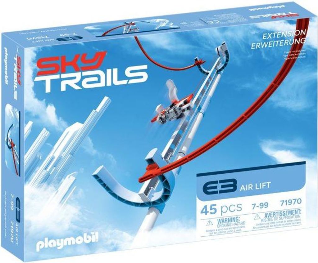 Sky Trails Air Lift Erweiterungsset, Luftstrecke, 45 Teile, ab 7 Jahren