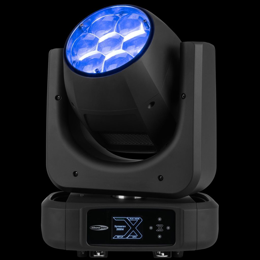 SHOWTEC Xpression 2000W - WashBeam 7 x 40 W LED Wash/Beam Moving Head