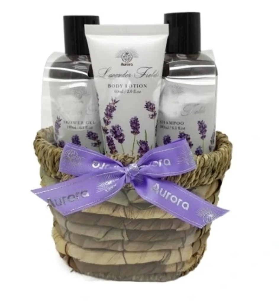 Kit capillaire Lavande Shampoing Baume et Gel pour cheveux brillants