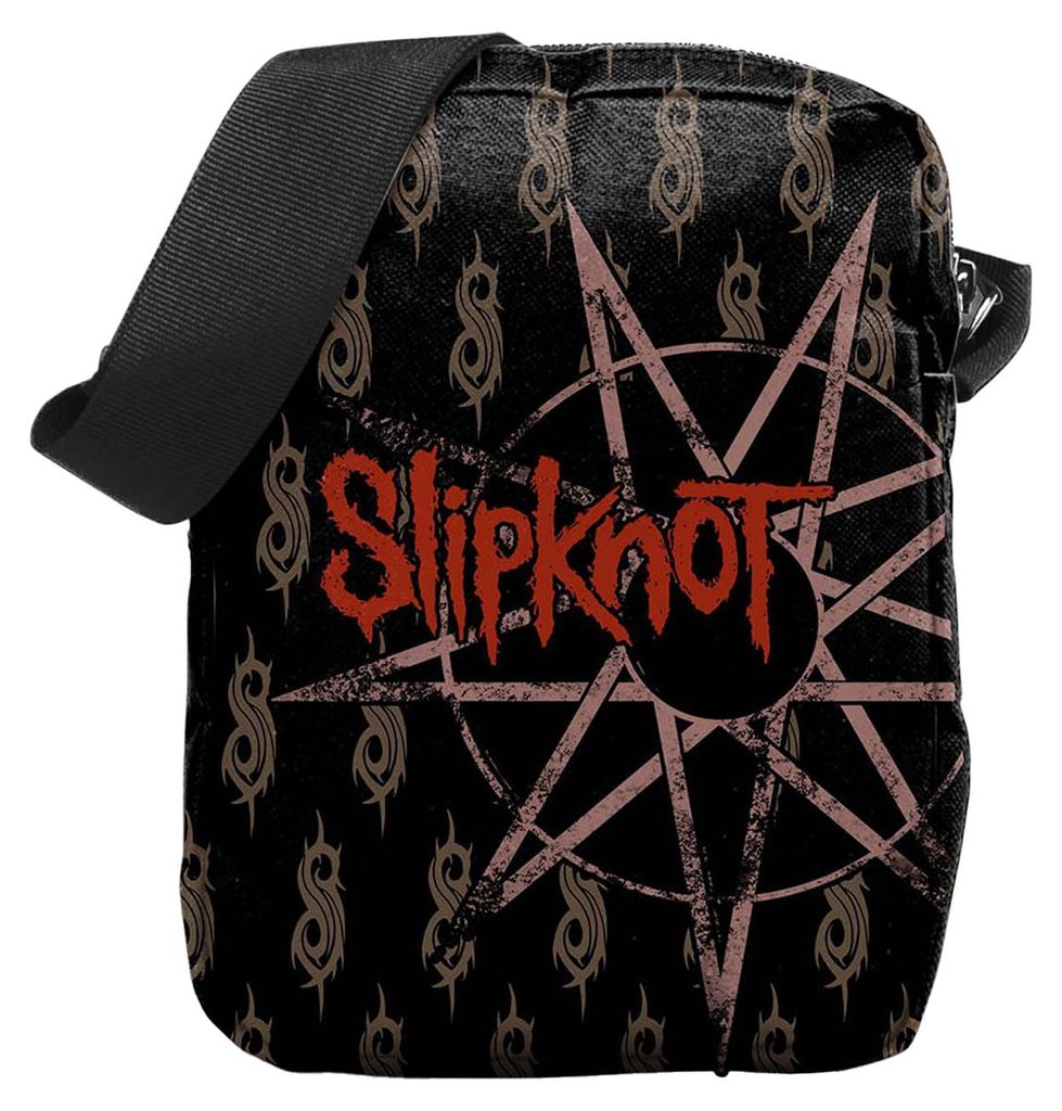 Slipknot - "Psychosocial" Umhängetasche RO15940 (Einheitsgröße) (Schwarz)