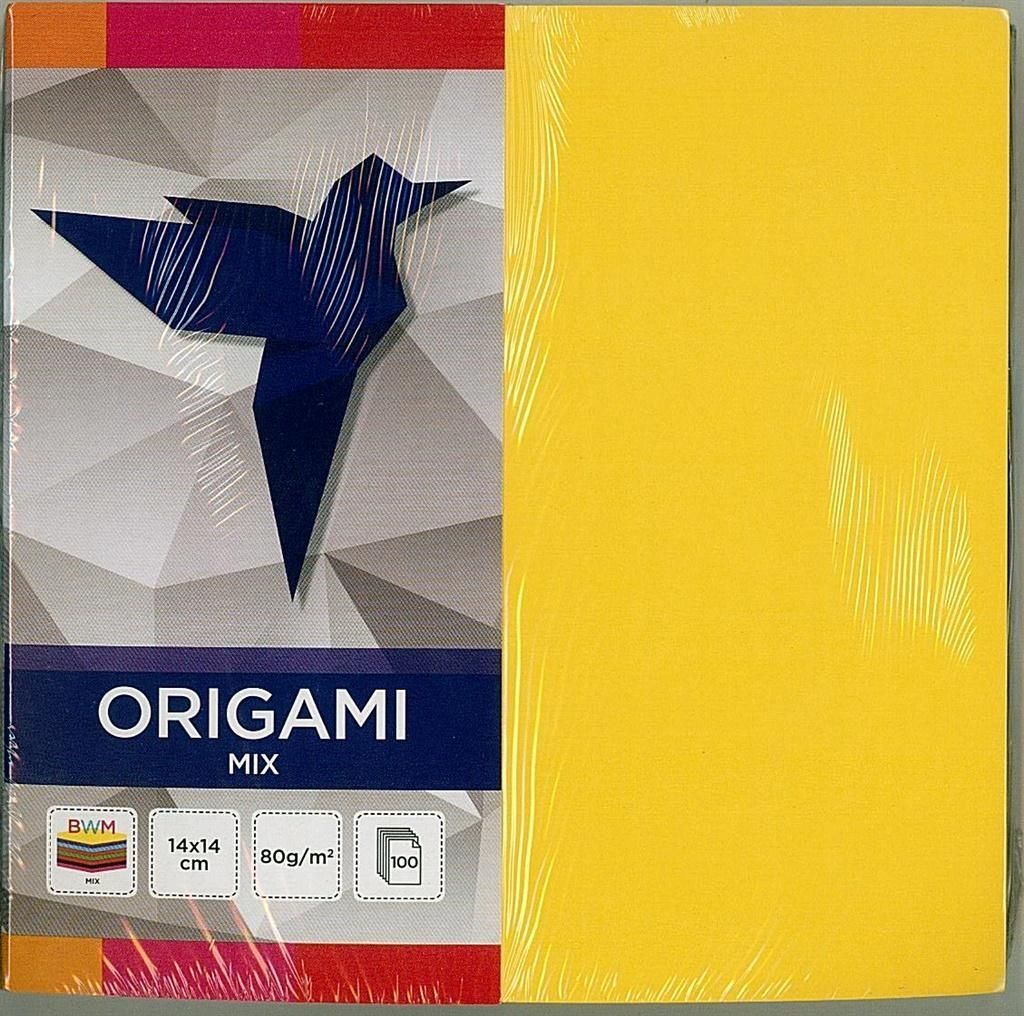 Interprint Origami Paper 14X14cm Mix 100 feuilles Image du produit 