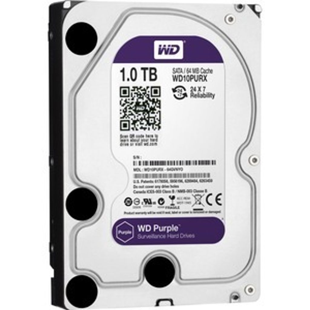 Western Digital WD10PURX Purple 1TB, SATA 3,5"