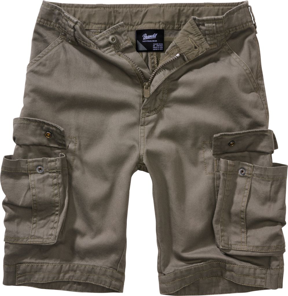 Brandit Kinder Urban Legend Shorts-kurze Hose Größe 134/140 Farbe Oliv