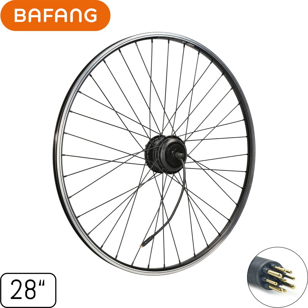 Bafang | E-Bike Nabenmotor H600 (eingespeicht 28 Zoll) Vorderrad FM G370 36V 250W, Fahrrad, E-Bike, Pedelec