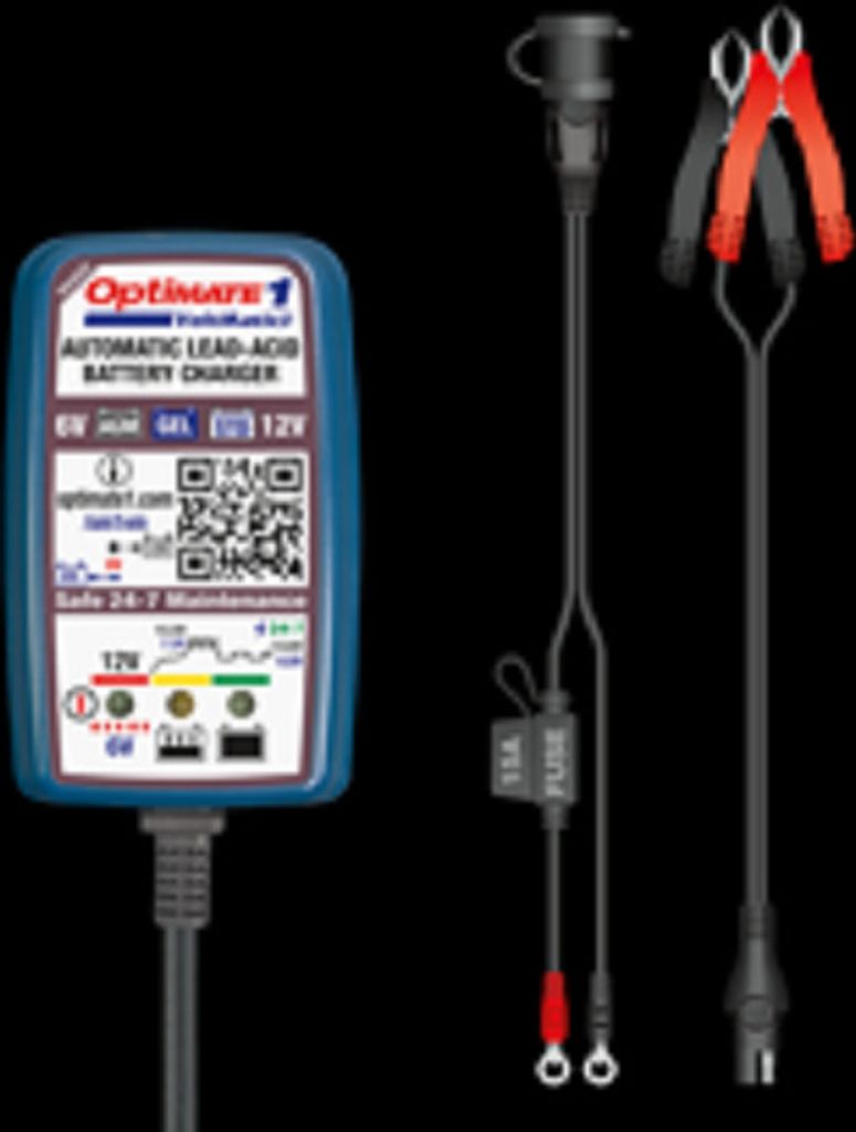 Chargeur De Batteries Optimate 1 Voltmatic 6v Ou 12v Agm, Image du produit 