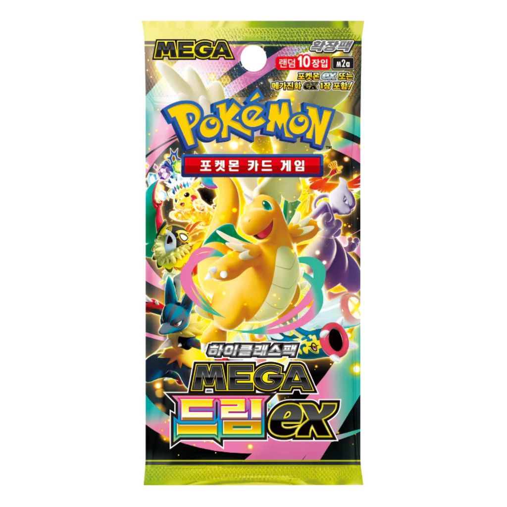 Pokémon - Mega Dream ex Booster Pack - KOR Produktbild 