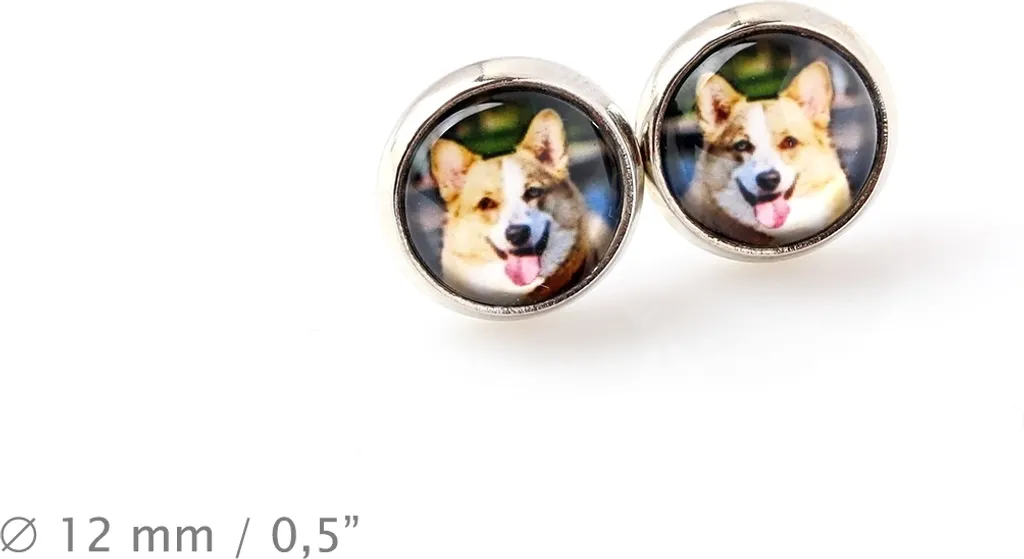 Gioielli Corgi Cardigan Art-Dog: Set Regalo Collana Orecchini Bracciale - 1