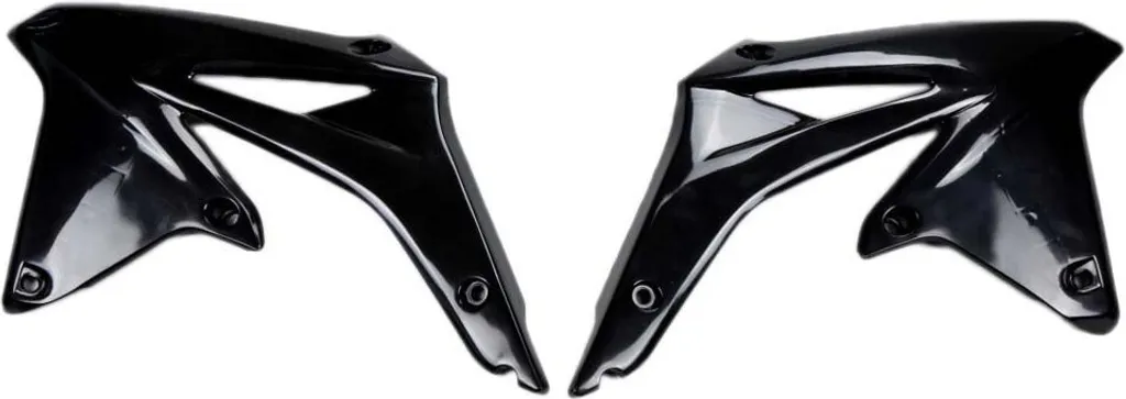 Cache-radiateur UFO PLAST Noir pour Suzuki RM-Z 450 (2008-2017) 2 pièces