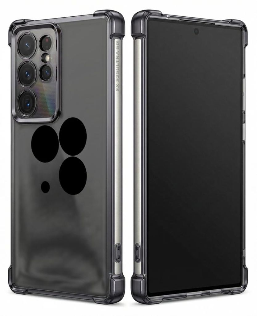 Personalisierte Hülle mit Bild für Samsung Galaxy S23 FE Elektroplattiert TPU Stoßdämpfer Handyhülle mit Schwarzes Punktmuster-Design