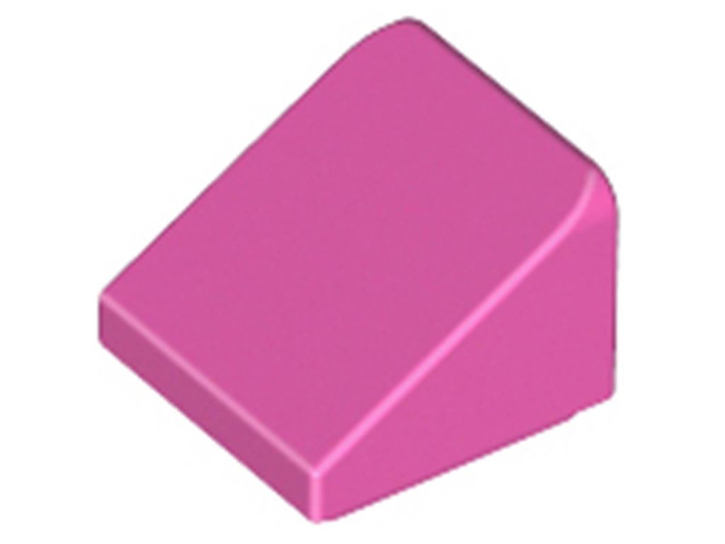 Lego 1x1 Schrägstein 30° x 1 x 1 x 2/3 54200 - 1 Stück Dunkles Pink