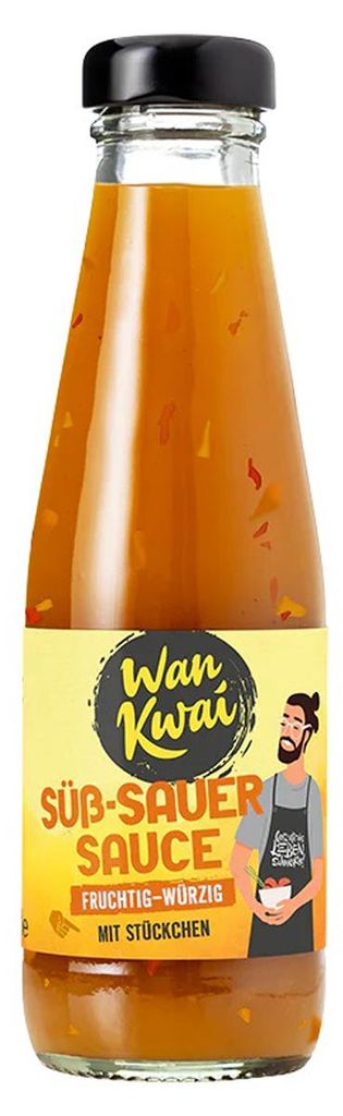 Wan Kwai Süss Sauer Sauce typisch wie in fernöstlicher Produktbild 