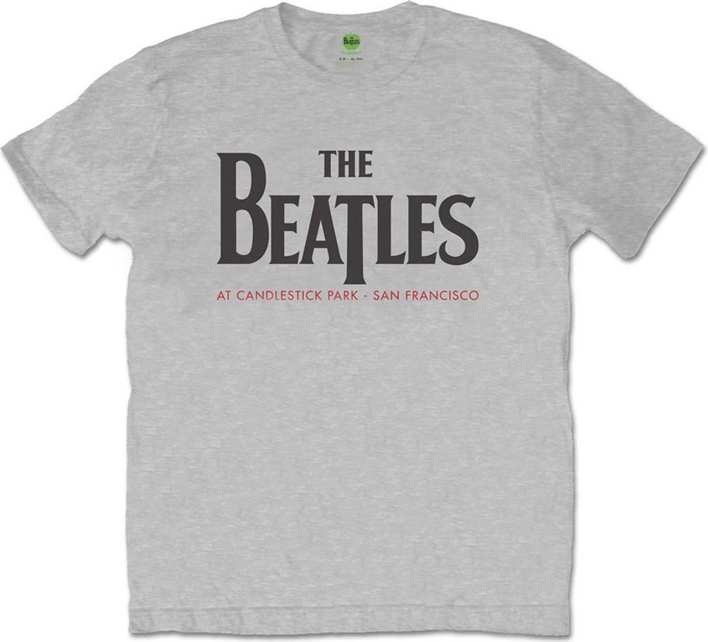 The Beatles - "Candlestick Park" T-Shirt für Herren/Damen Uni RO2456 (M) (Grau)