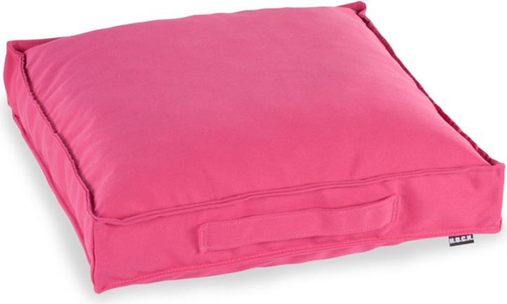 H.O.C.K. Classic Uni Outdoor Matratzenkissen 50x50x10cm pink