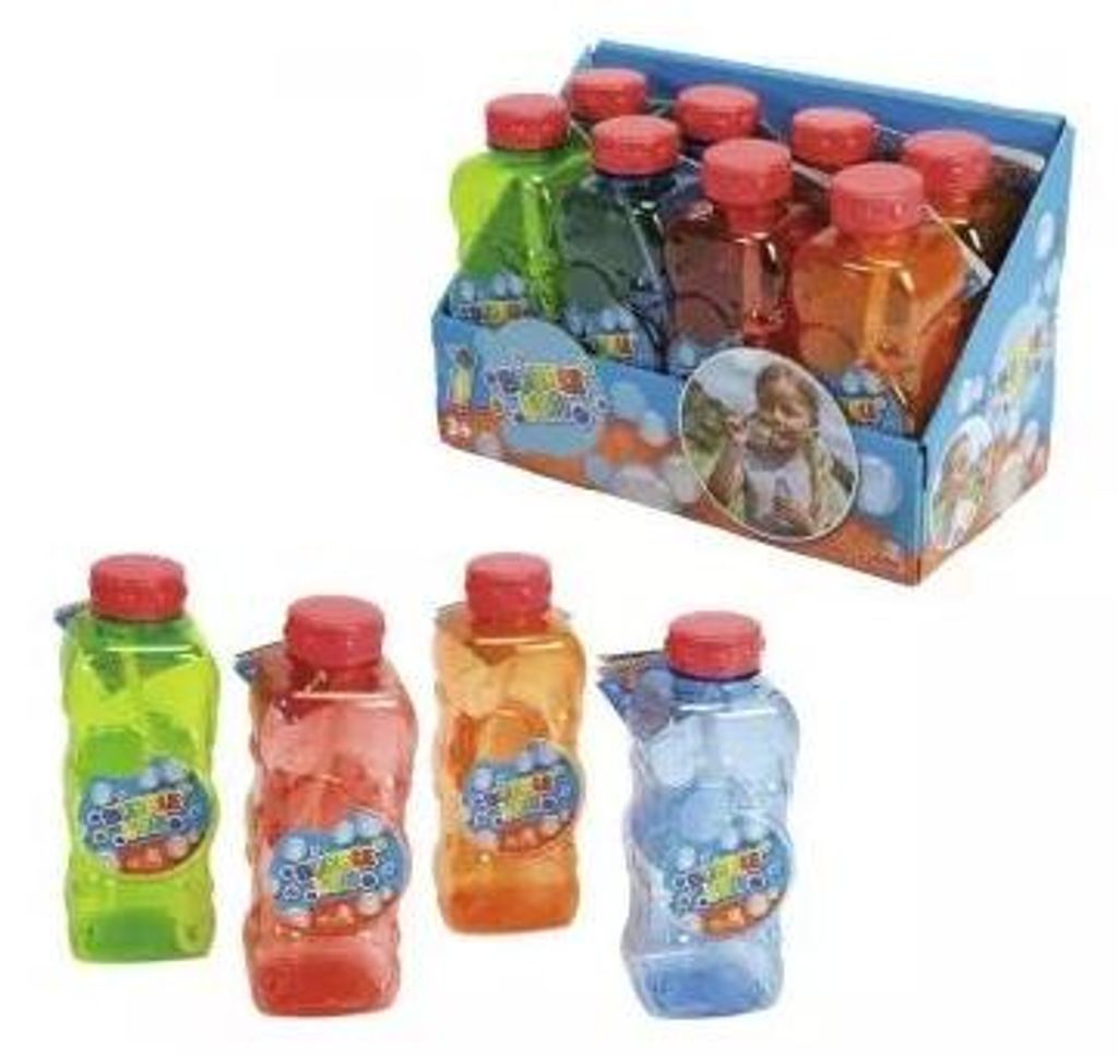 Seifenblasen Bubble Fun 0,5 l Set mit 8 Stück