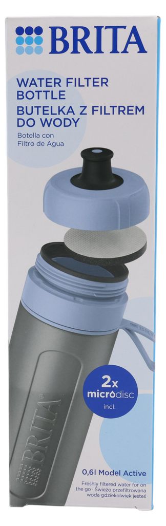 BRITA Active blue 2-disc filter bottle Zdjęcie produktu 