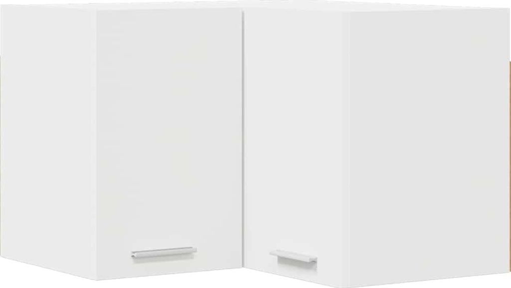 vidaXL Hangkast met opbergruimte, wit, 57 x 57 x 40 cm, Productafbeelding 