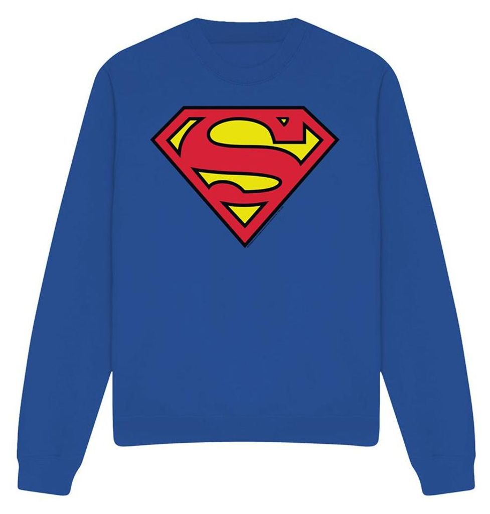 Superman - Sweatshirt für Herren/Damen Uni TV33798 (XXL) (Königsblau)