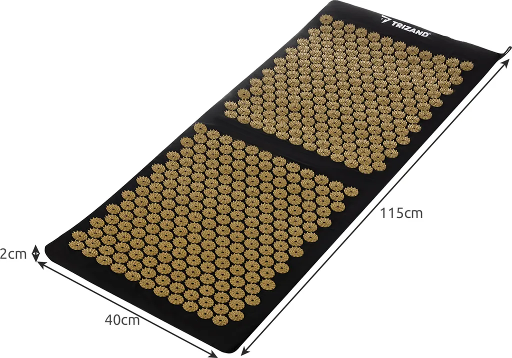Tapis d'Acupression Ergonomique 23375 avec Balles de Massage à Picots