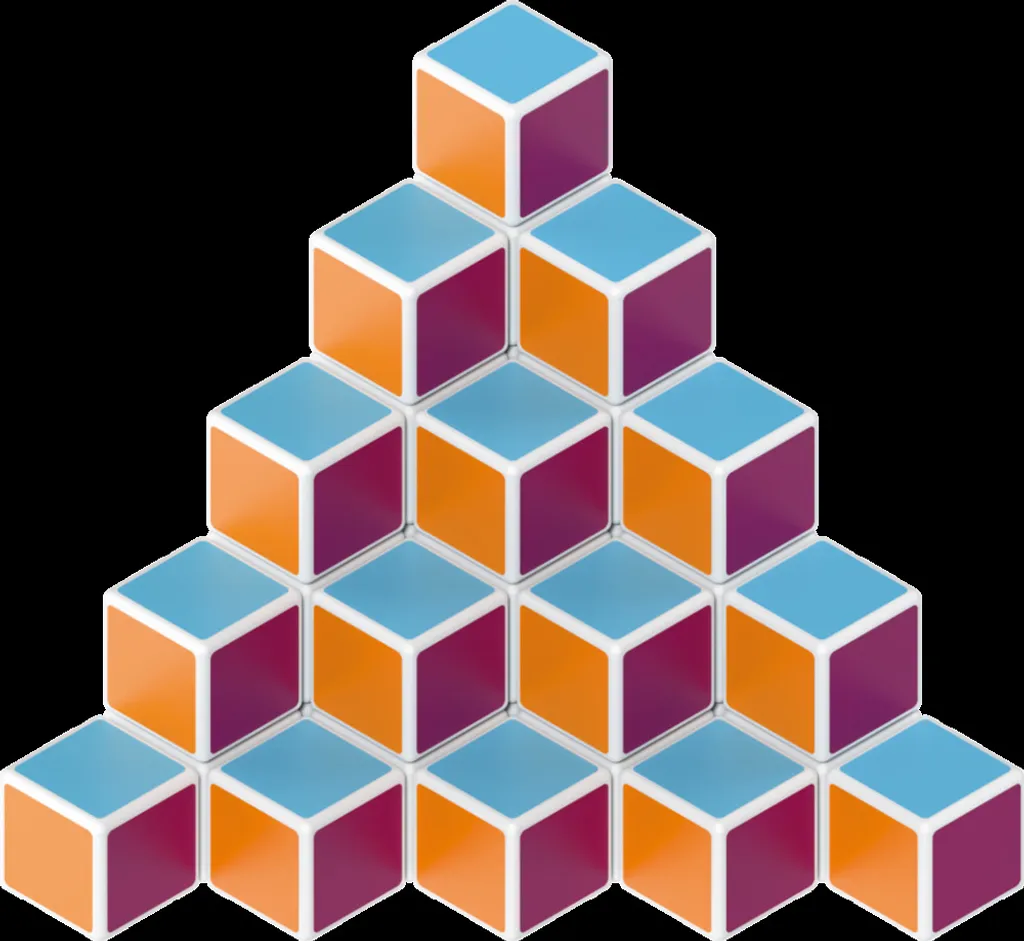 Geomag Magicube 64 cubes : activité créative pour crèche et maison - 14