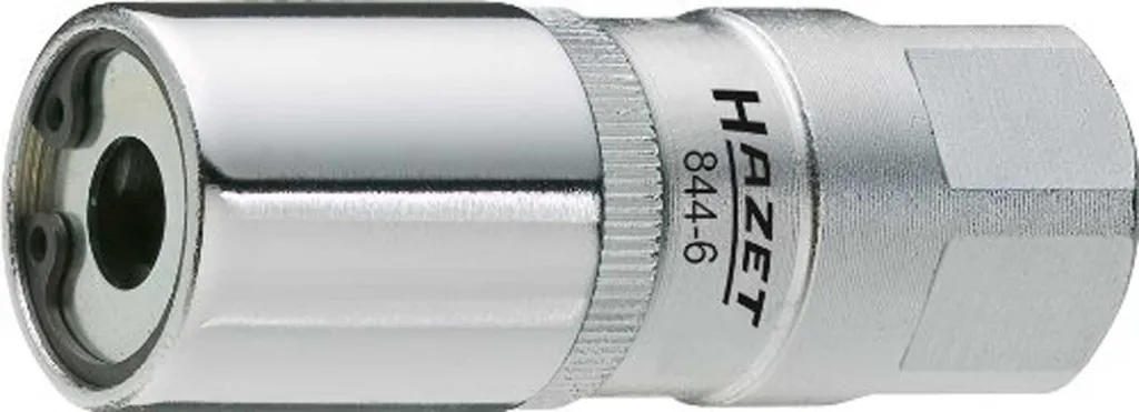HAZET 844-6 Extracteur de goujon carré creux 12,5 mm 1/2 pouce robuste