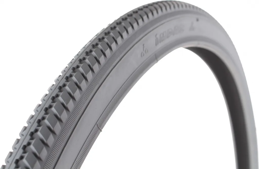 Pneu 20 x 1 3/8 BS 37-451 gris anti-trace pour sols délicats intérieurs