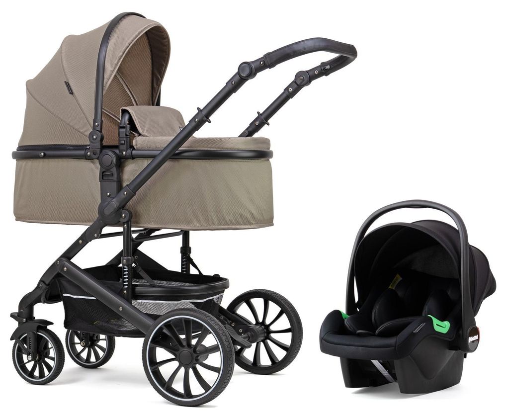Pixini Kalani Kinderwagen Set 3in1 glossy bronce Produktbild 