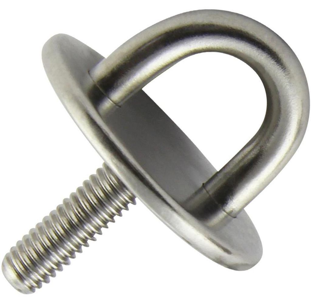 AG-BOX Augplatte 50mm Rund Mit Gewinde Typ C, 1 Stück