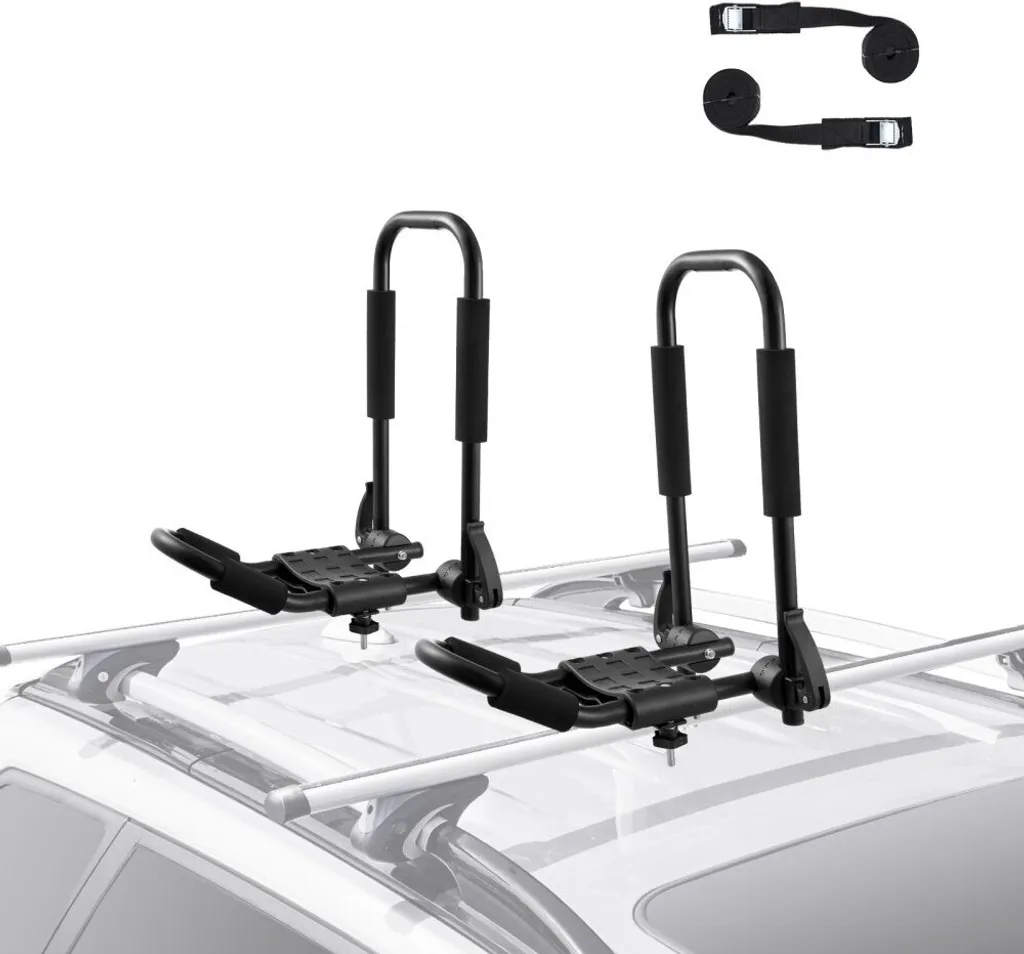 Porte-bagages de toit souple pliable pour kayak et SUP rigide de mer