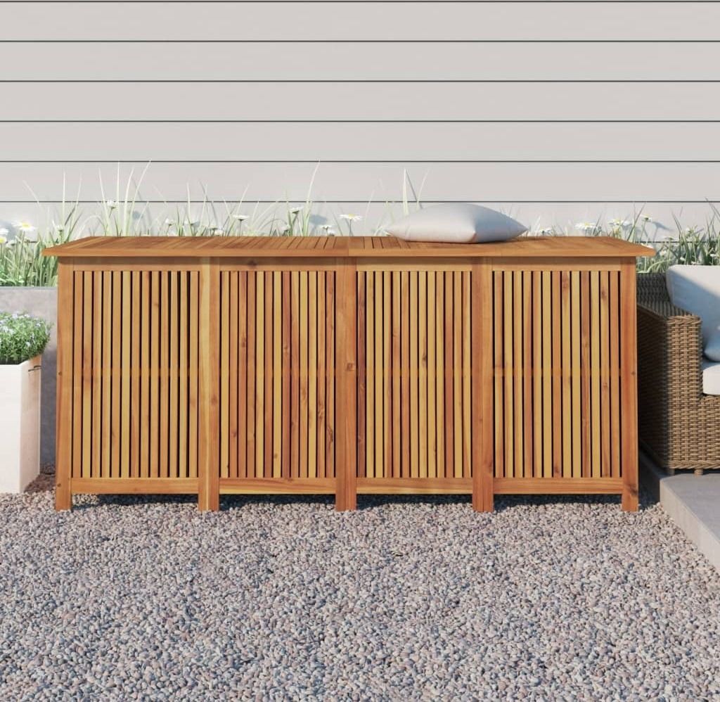Gartenbox 175x80x75 cm Massivholz Akazie Produktbild 