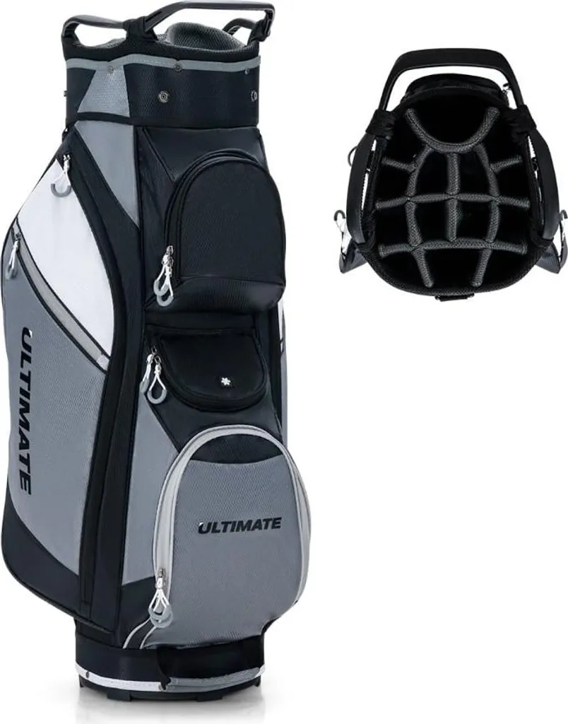 Sac de golf 14 compartiments avec protection étanche pour accessoires