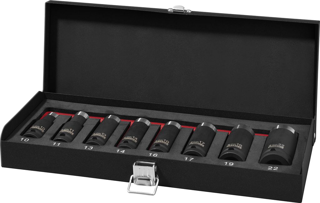 PARKSIDE PERFORMANCE Schlagnuss-Satz »PSNP 8 B2«, 8-teilig