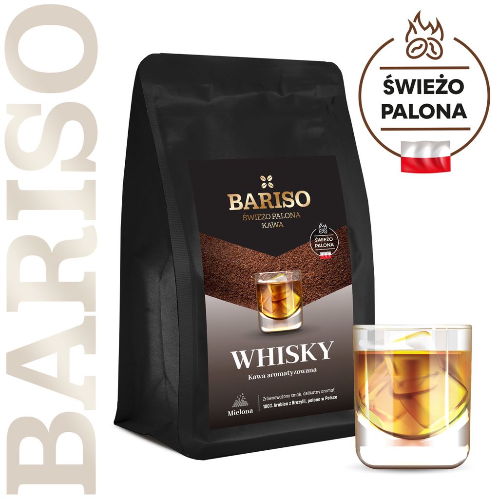 Kawa mielona BARISO WHISKY 200g Zdjęcie produktu 
