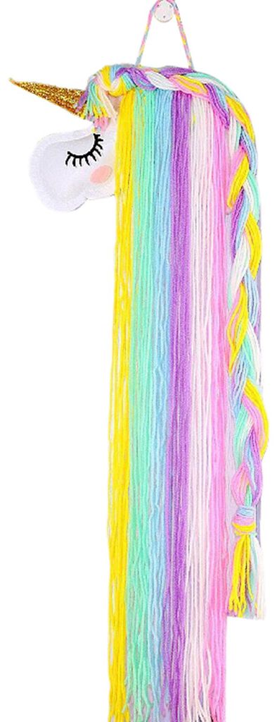 Wandmontierter Halter für Tierhaarspangen, dekorativer Aufbewahrungsorganizer für Haarbänder, Haarspangen und mehr – ideal für Kinderzimmer.