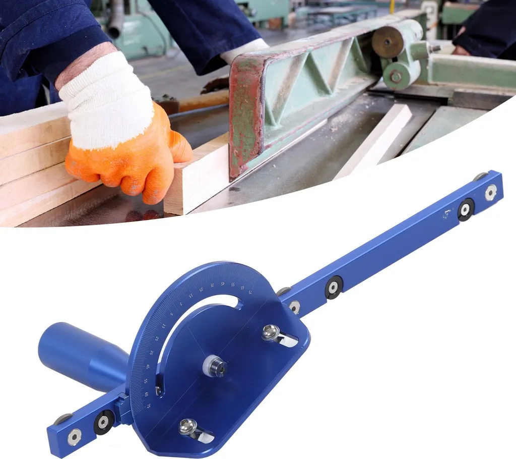 Guide d'onglet de précision pour scie sur table en alliage aluminium - 12