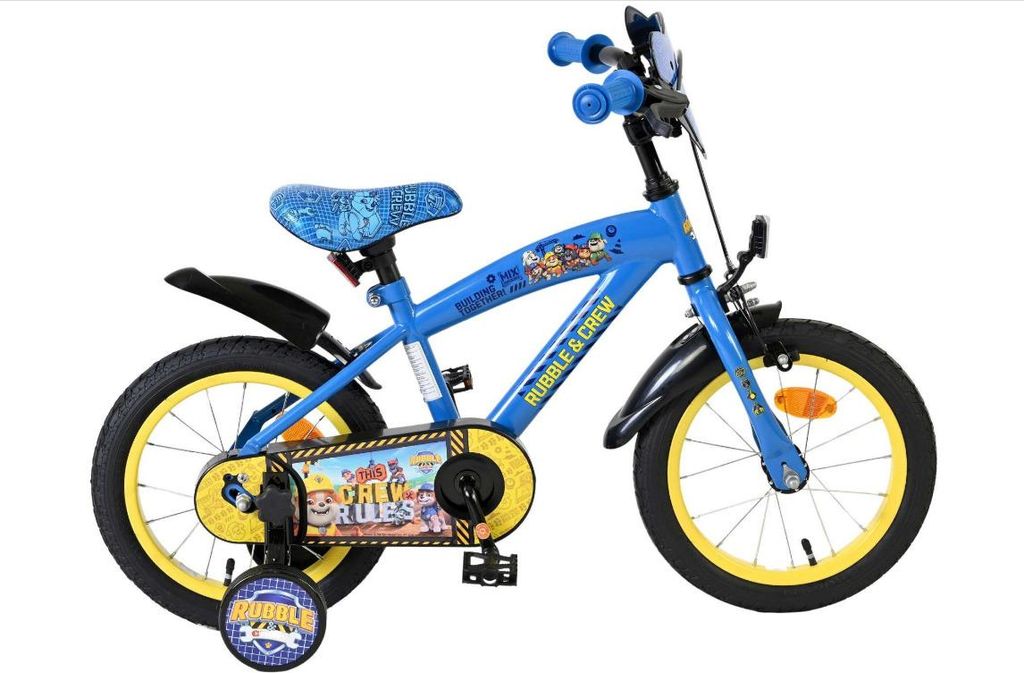VOLARE Kinderfahrrad Rubble & Crew 14  Zoll Produktbild 