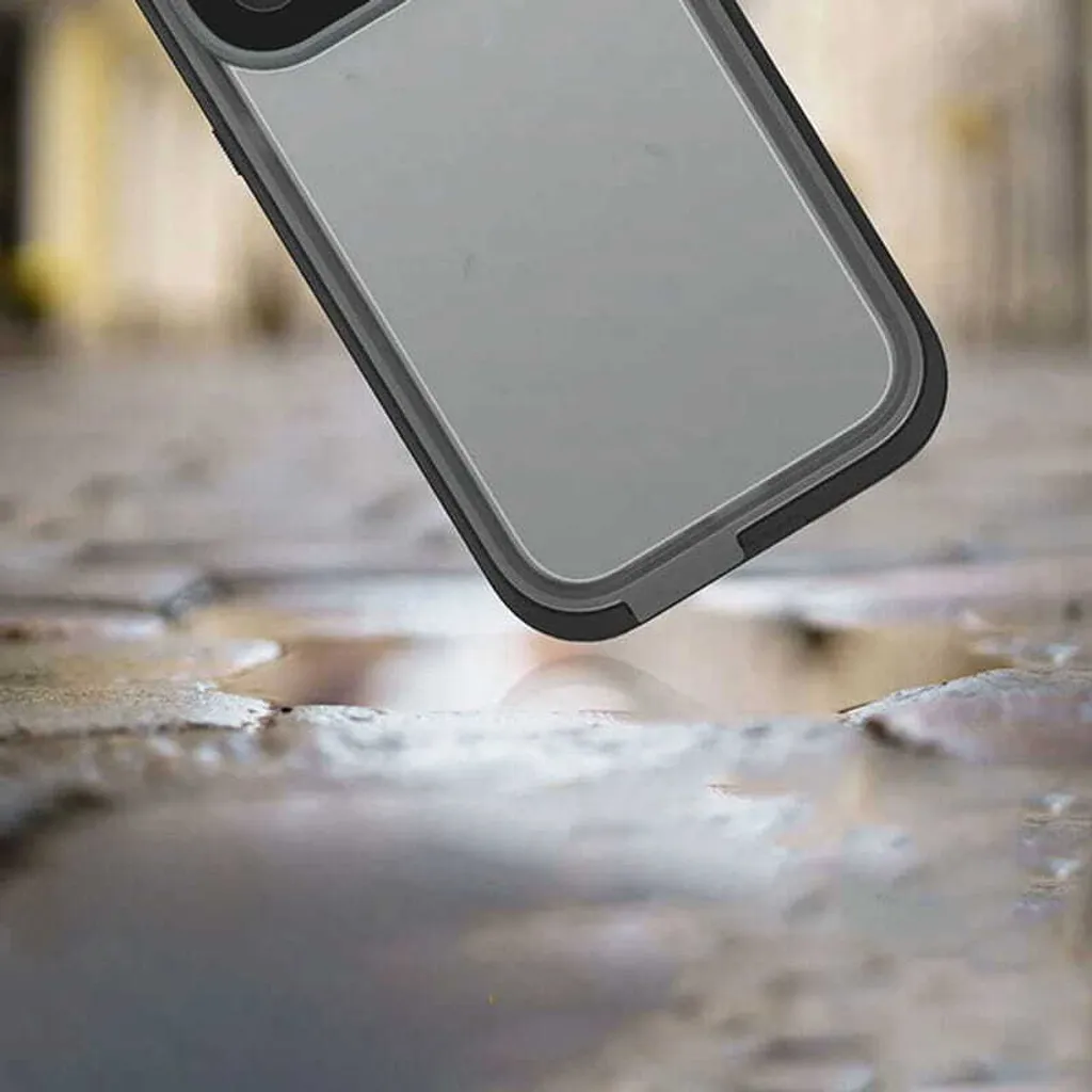 Coque iPhone 14 Catalyst Antichoc et Imperméable - Noir Mat Ultra-Résistant - 3
