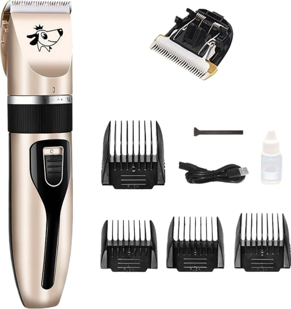 INF Tagliacapelli Professionale C6 per Animali Domestici con Lama Extra