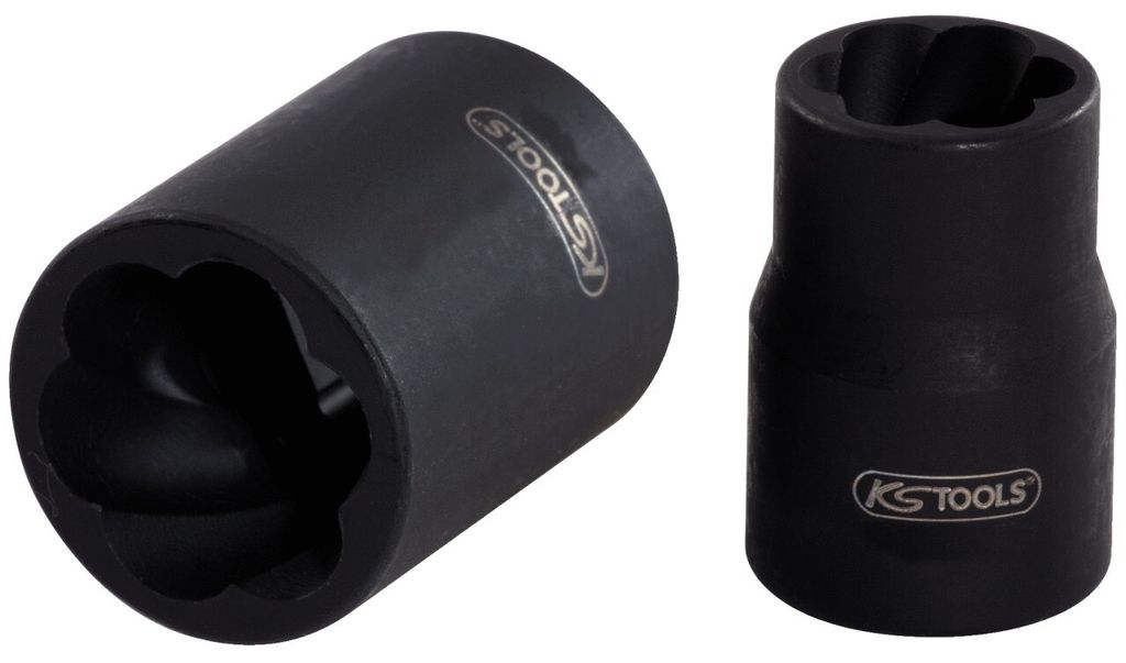 KS Tools 3/8 Spiral-Profil-Kraft-Stecknuss, 10 mm