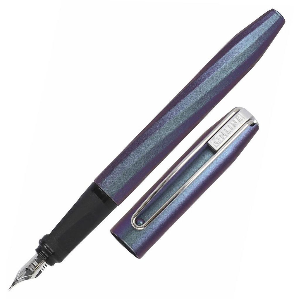ONLINE Füller Slope Lilac Feder M metallic