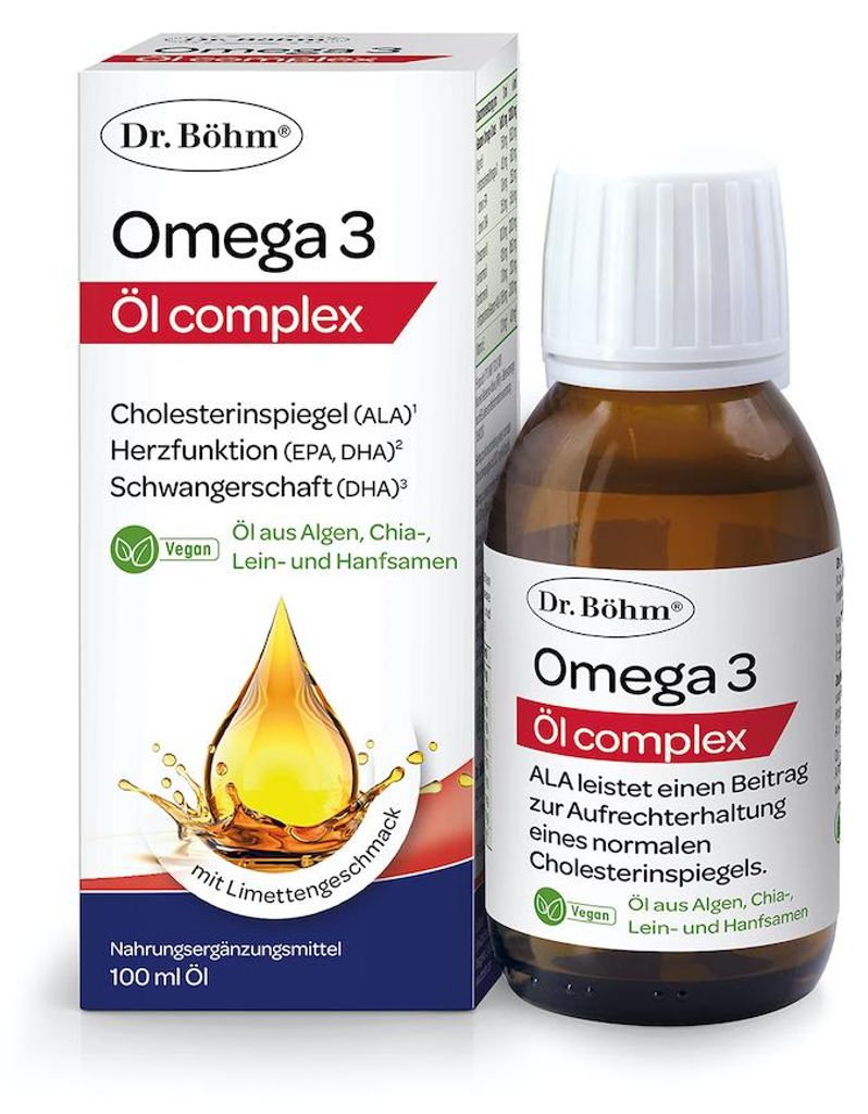 Dr. Böhm Omega 3 Öl complex, 100 ml Öl