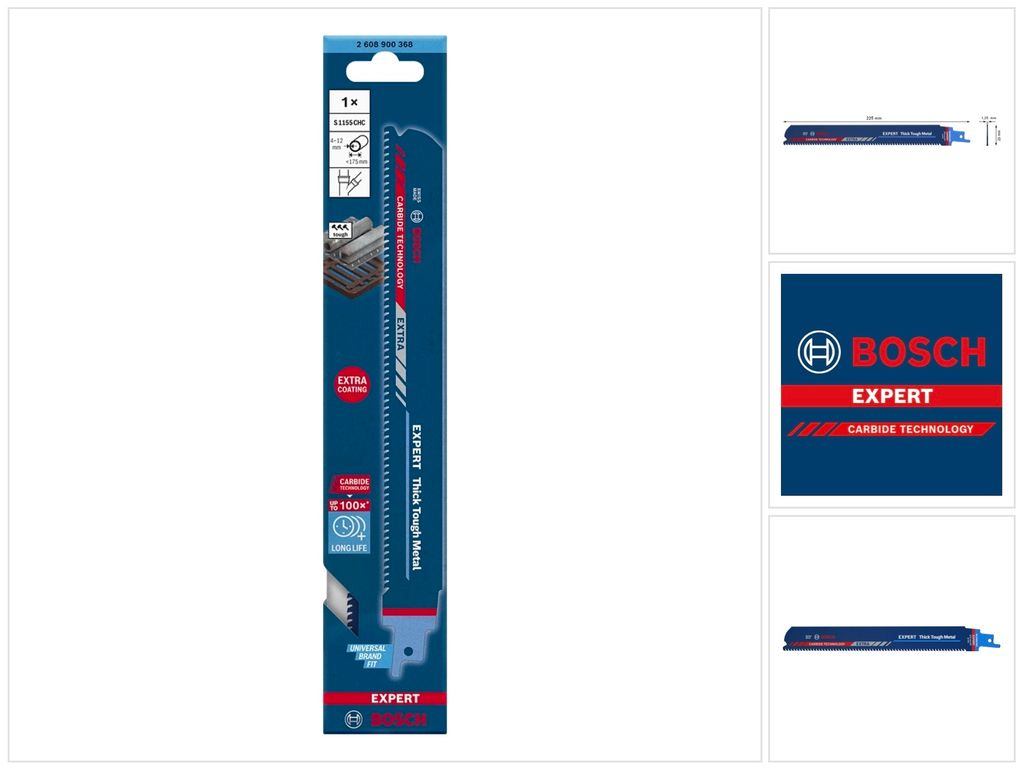 Bosch Expert Lama per sega universale S 1155 CHC Thick Immagine del prodotto 