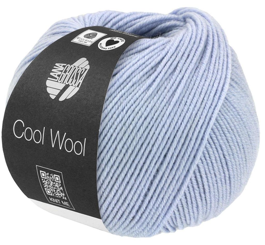Lana Grossa - Cool Wool 2119 zartblau Produktbild 